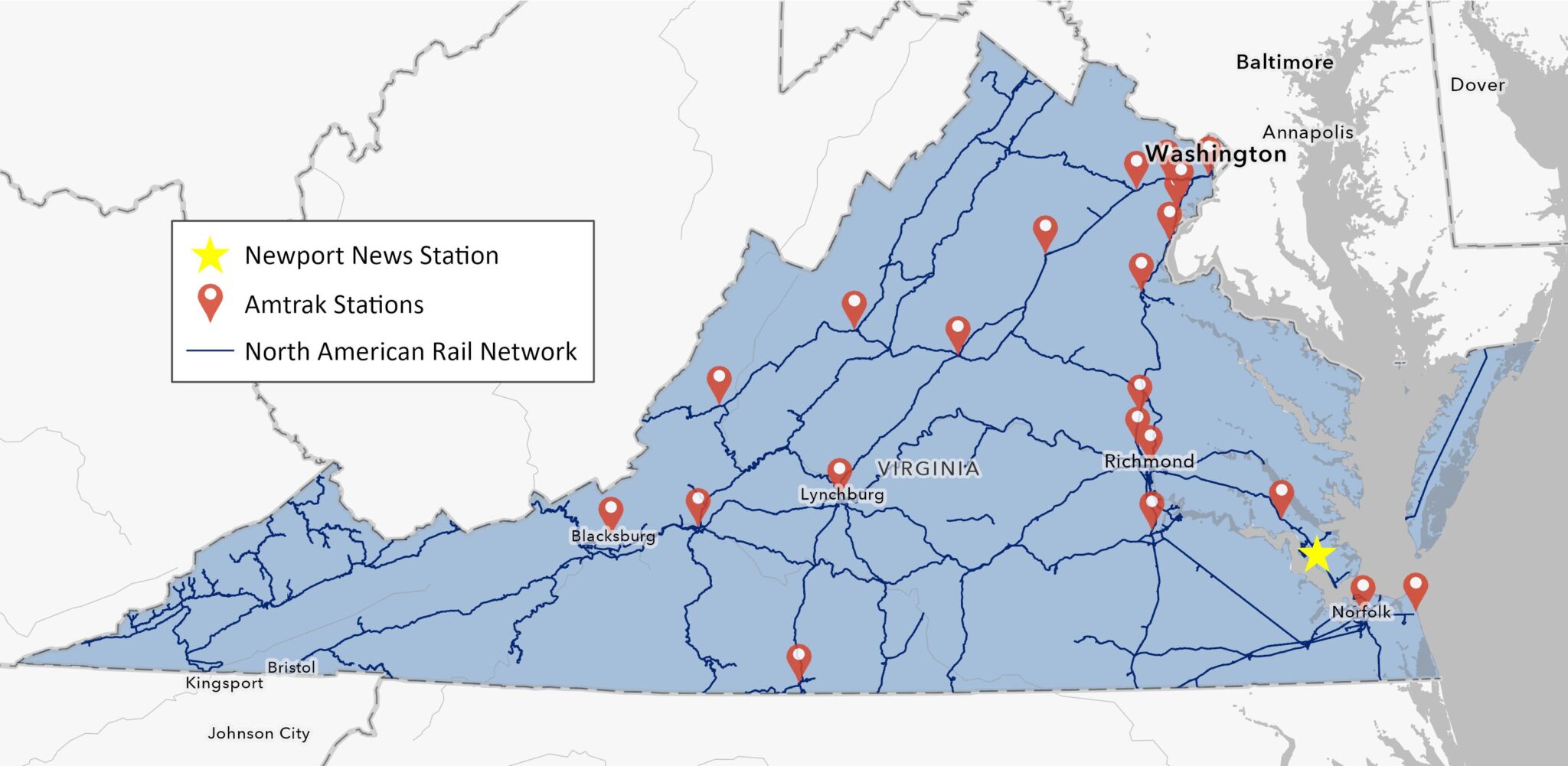 Virginia is for Rail Lovers: A Record Year for Rail Travel 