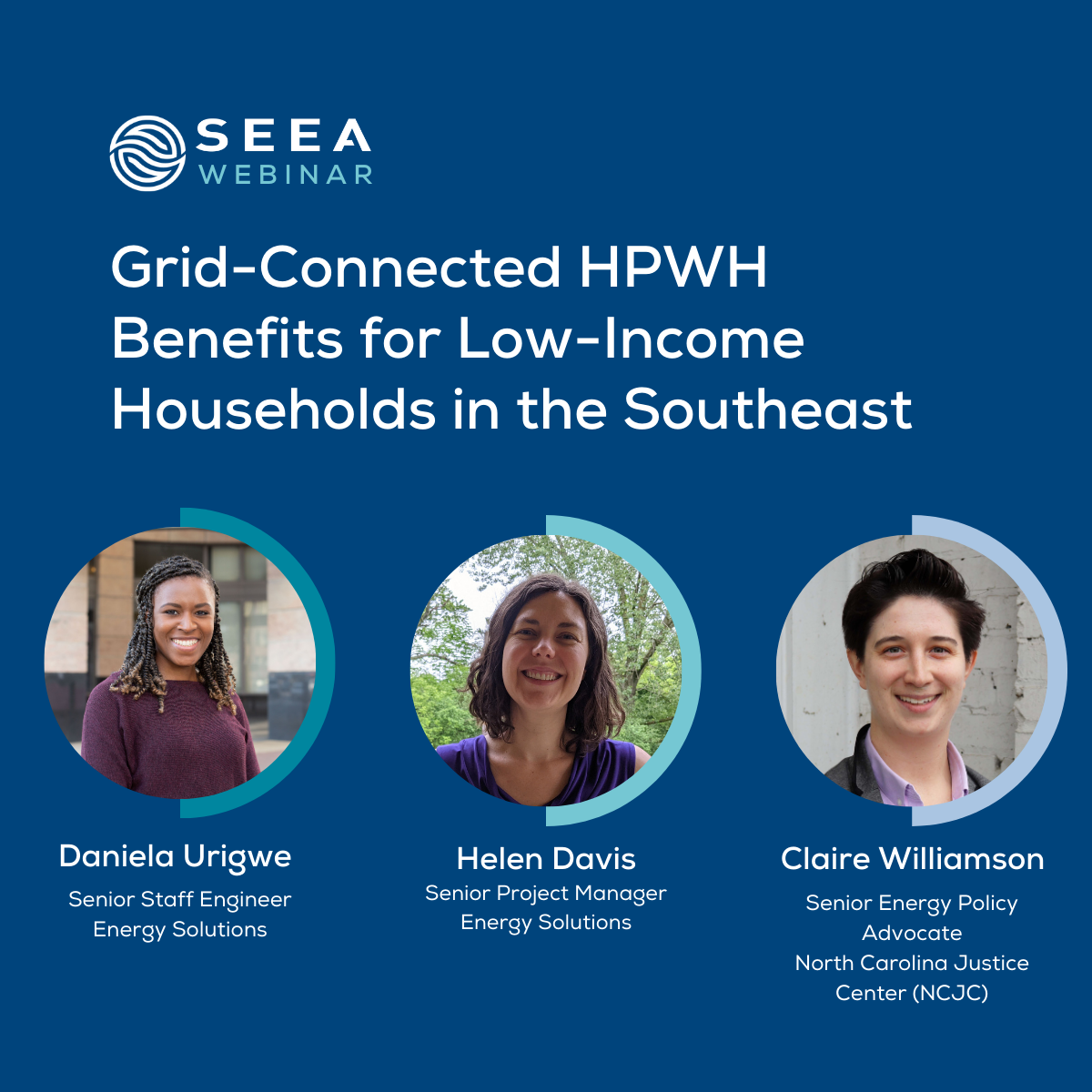 Web Archive Grid-Connected HPWH Benefits for Low-Income Households in the Southeast Webinar